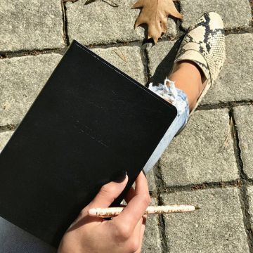 Desk Leather Journal (Ruled) - 8" x 5.5"