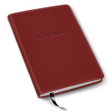 Harbor Desk Journal - Ruled - Cambridge Red