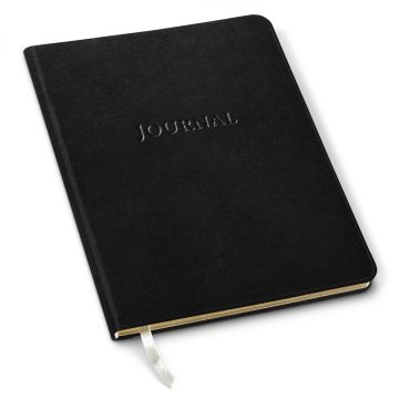 Large Leather Journal (Grid) - 9.75" x 7.5"